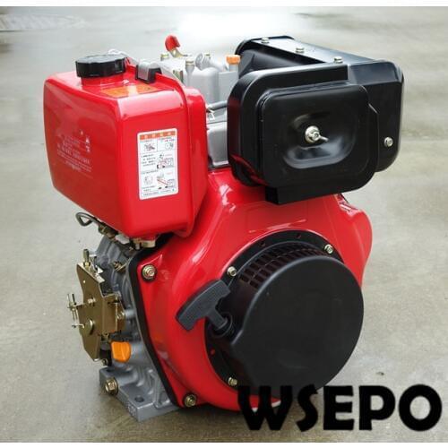 Factory Direct Supply! WSE-173F 245cc 5hp Air Cooled 4-stroke Diesel Engine for Generator/Water Pump/Boat/Wood Spliter