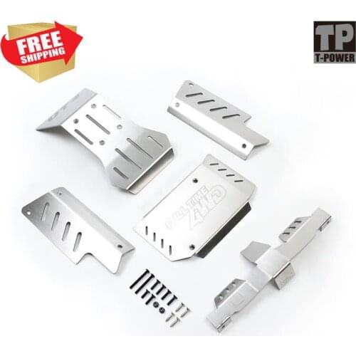 RC Radio control car toy CROSS RC 1/7 UT4 metal chassis armor guard protection plate option upgrade parts