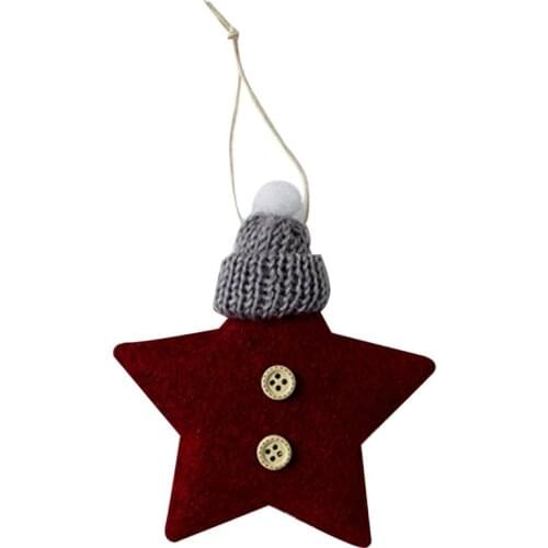 Christmas Ornament Star Christmas Tree Decoration Christmas Decorations for Home New Year Christmas Decorations