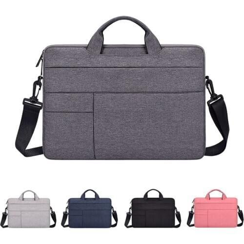 Laptop Bag 13.3 14 15.6 inch Waterproof Notebook Case Sleeve For Macbook Air Pro 13 15 Computer Shoulder Handbag Briefcase Bags