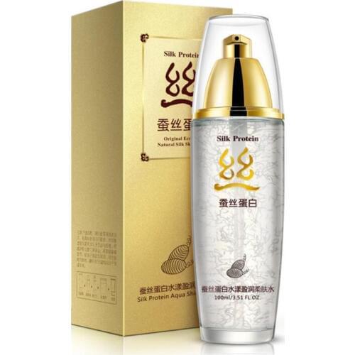 Silk Protein Toner Fresh And Moist Revitalizing Makeup Skin Care Whitening Compact Foundation Concealer Prevent Bask Skin Care