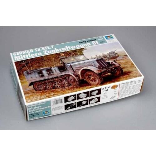 Trumpeter 1/35 01514 German Sd.Kfz.7 8t Early Version