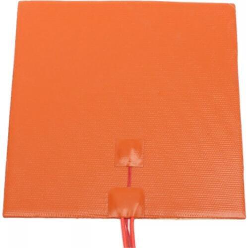 12V 200W 200mmx200mm Waterproof Flexible Silicone Heating Pad Heater For 3d Printer Heat Bed