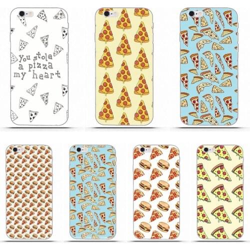Wexoeq TPU Cases Skin For Moto G G2 G3 For HTC Desire 530 626 628 630 816 820 One A9 M7 M8 M9 M10 E9 Plus U11 Lovely Sweet Pizza