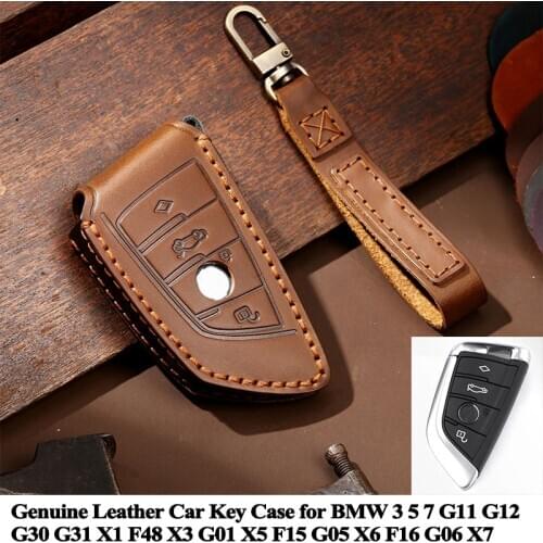 1pc New Styling Car Key Case Cover Shell Accessories for BMW 3 5 7 G11 G12 G30 G31 X1 F48 X3 G01 X5 F15 G05 X6 F16 G06 X7 G07
