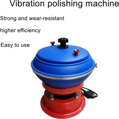 Household desktop automatic vibration polishing machine small vibration grinding jade jade polishing machine vibration barrel