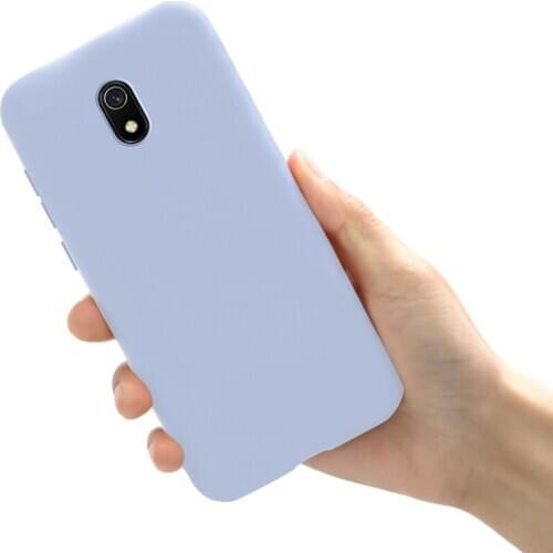 Candy Color Case For Xiaomi Redmi 8A Case Redmi8A Cover Soft Silicone Matte TPU Phone Case For Xiaomi Redmi 8A 8 A Back Covers