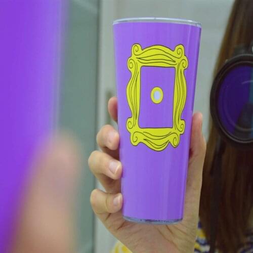 Friends TV Shows Frame Beer Glass Creative Coffee Tea Cup Drinkware