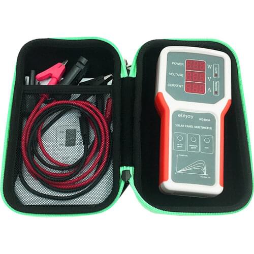 WS400A Photovoltaic Panel Power Supplys Multimeter Solar Panel MPPT Tester Open Circuit Voltage Troubleshooting Utility Tool