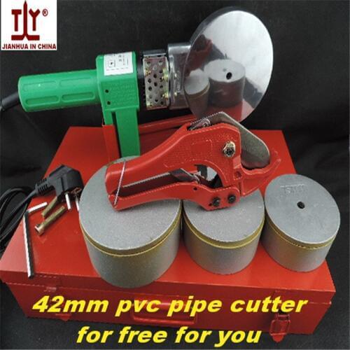 Good quality DN 75-110mm AC 220V/110V 1200W Electro Fusion Welding Machine For Plastic Pipe, PPR tube welding, with a ppr cutter