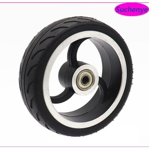 5 inch Solid Wheel 5x2 Tubeless wheel Tyre Wind fire wheel for Electric Scooters Strollers Trolley Wheelchairs