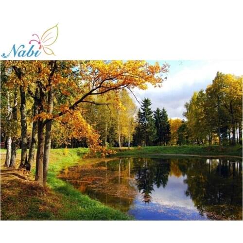 Diamond embroidery nature 5d diy diamond painting full square - drill 171DD diamond mosaic