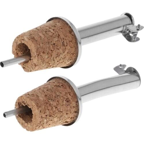 Stainless Steel Liquor Spirit Wine Bottle Flow Pourer Spout Stopper Cork Barware Bar Household Party
