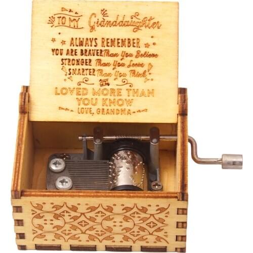 New handcranked music box, you are my sun theme song \Love Dad, Love Mom, Love Daughter, Love Wife\ Christmas Gift Birthday Gift