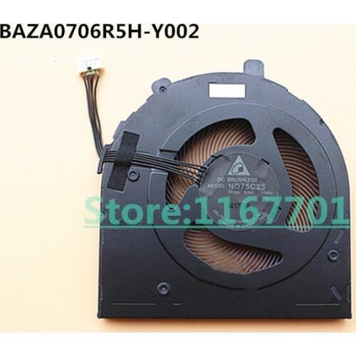 New Original Laptop/Notebook CPU Cooling Fan For Lenovo Thinkpad E480 R480 E580 BAZA0706R5H-Y002 ND75C25 01LW123