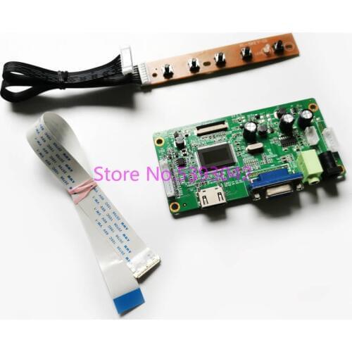 Fit N156BGE-E41/E42/EA1/EA2/EB1/EB2 15.6" notebook PC panel 1366*768 EDP-30Pins +VGA display controller driver board DIY kit