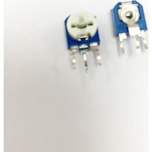 RM063 100R 200R 500R 1K 2K 5K 10K 20K 50K 100K 200K 500K OHM 1M Horizontal Adjustable Vertical Trimpot Resistor