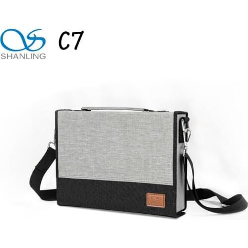 SHANLING C7 Portable Headphone Storage Box Carrying Case Multi-Purpose Package For HiFi Player /Earphone /Cable