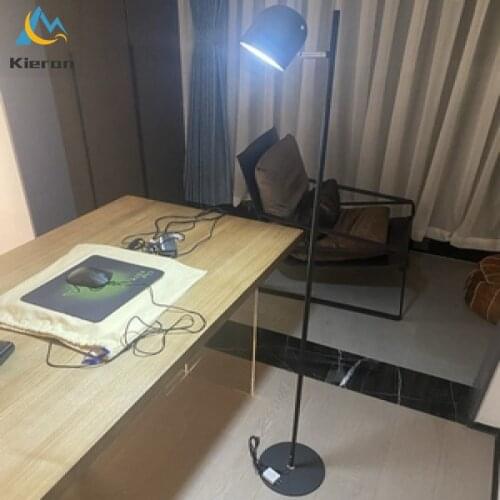 Minimalism eye protection rotate LED floor light living room bedroom Study wireless floor lamp USB charging vertical table lamp