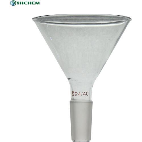 YHChem New Glass Funnel 4' Opening 24/40 for Short Path Distillation Accessories Stock Availible