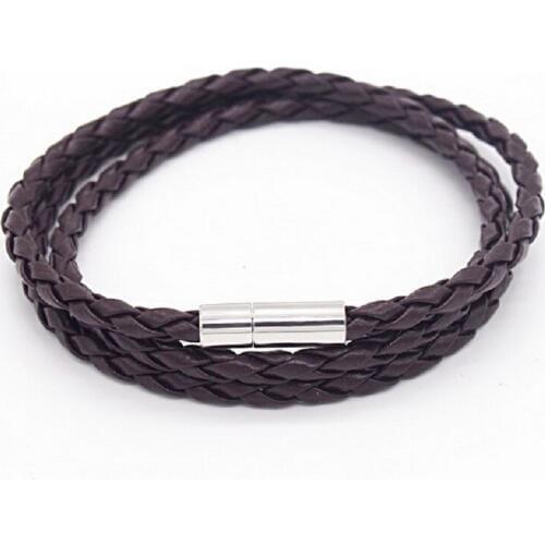 Мужские кожаные браслеты Trendytime China At AliExpress