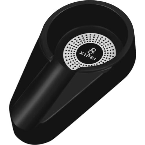 Xifei Portable Cigar Ashtray With Gift Box Black Single Slot Holder Cigarette Ash Tray Tools Smoking Accessories For Home Use