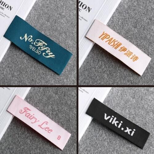 Bids made, Water Wash , logo customized clothing woven label woven garments calibration obaolabel free shipping 39usd/1000PCS