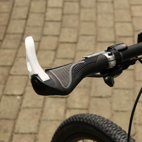 1 Set Cycling MTB Mountain/Road Bike Bicycle Lock-On Carbon Handlebar Cover Handle Grip Bar End Bicycle Parts &T8