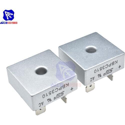 10PCS/Lot Bridge Rectifier Diode KBPC3510 35A 1000V Single Phase Bridge Rectifier Original Integrated Circuit