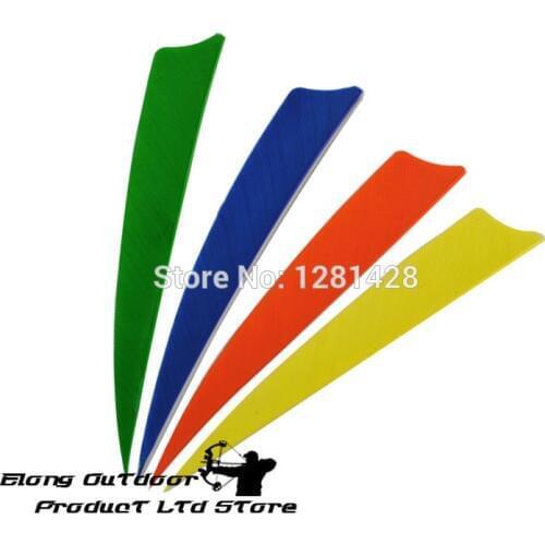 50Pcs 4" Left Turkey Shield Ffeathers for DIY Traditional Bow Wood Arrow Hunting Fletching Archery Bow Free Shipping