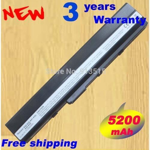 5200mah Battery for ASUS K52 K52D K52DE K52DR K52F K52J K52JB A31-K52 A32-K52