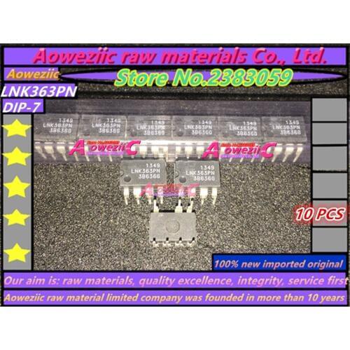 Aoweziic 2018+ 100% new imported original LNK362PN LNK363PN LNK364PN DIP-7 Power Management Chip