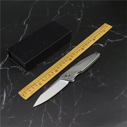 M390 powder steel household exposed camp for high hardness sharp tactical folding knife collection
