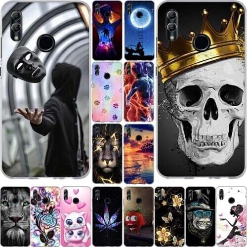 Case for Huawei Honor 10 Lite Soft Silicone Case for Huawei P Smart 2019 Case for Honor 10 Lite Phone Cases 6.21 Inch