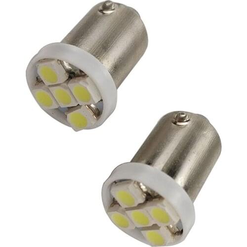 BA9S 1210 5SMD 3528 Chips Car LED car Lamp Dashboard Light Bulb 12V DC