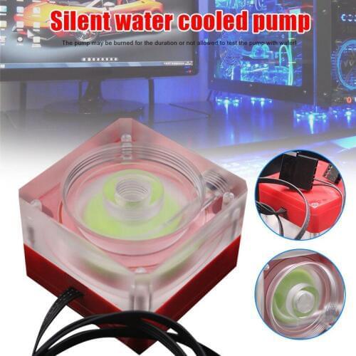 Silent Water Cooled Pump Automatic Measurement Computer Hose Hard Tube Circulating Pump GDeals