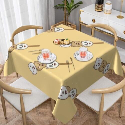 Bear Tablecloth Custom Decoration Table Cover Polyester Outdoor Cheap Square Table Cloth
