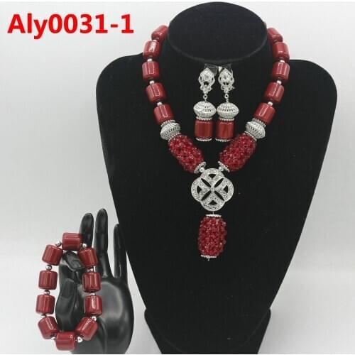 Nigerian African jewelry set wedding jewelry sets for brides crystal dubai gold jewellery sets for women engagement party