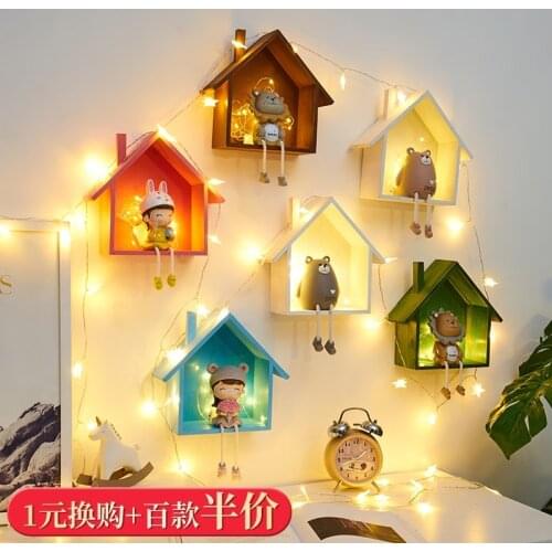 Creative personality home decoration for childrens room / shelf on Wall / storage cabinet