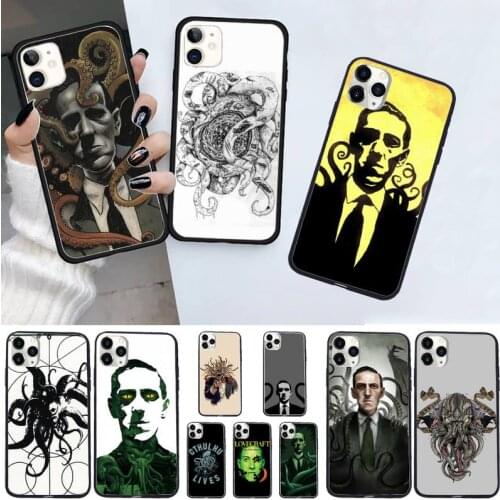 Cool lovecraft film festival Phone Case for iPhone 11 12 pro XS MAX 8 7 6 6S Plus X 5S SE 2020 XR