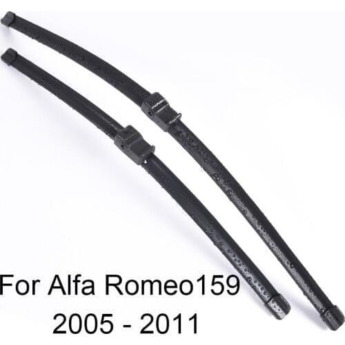 Car Windshield Wiper Blades for Alfa Romeo 159 form 2005 2006 2007 2008 2009 2010 2011 Car Windscreen wiper Rubber