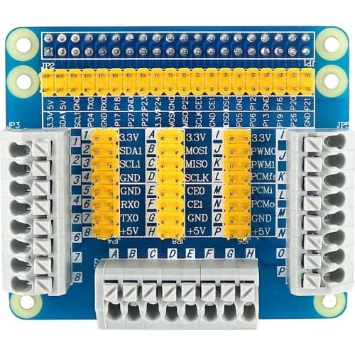 Multifunctional GPIO IO Expansion Shield Adapter Board Compatible for Raspberry Pi 3