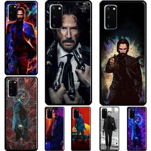 Keanu reeves Saint John Wick Coque For Samsung Galaxy S20 fe S21 ultra S10 plus S9 S8 plus Note 20 silicone soft Case
