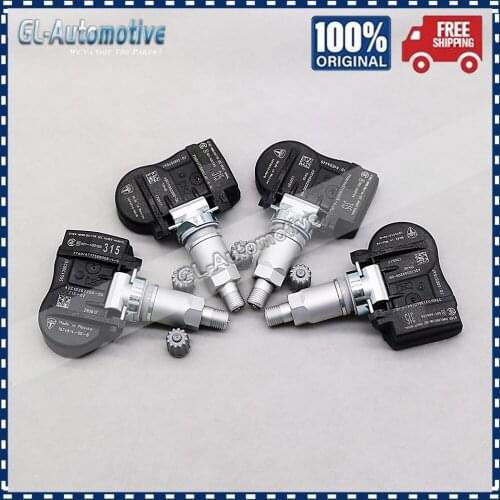 Set of (4) TPMS 1074814-00-B Tire Pressure Sensor for TESLA 1074814 00 B