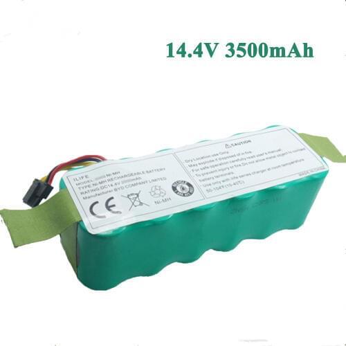 NI-MH 14.4V 3500mAh Battery for Panda X500 X600 Vacuum Cleaner Battery for Ecovacs Mirror CR120 And For Dibea X500 X580 battery