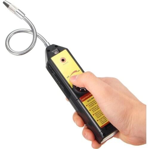 Useful Refrigerant Halogen Freon Leak Detector A/C R134 R410a R22 Air Gas HVAC Tool Black