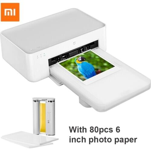 Xiaomi Mijia Portable Photo Printer High Resolution Automatic Laminating Instant Printer