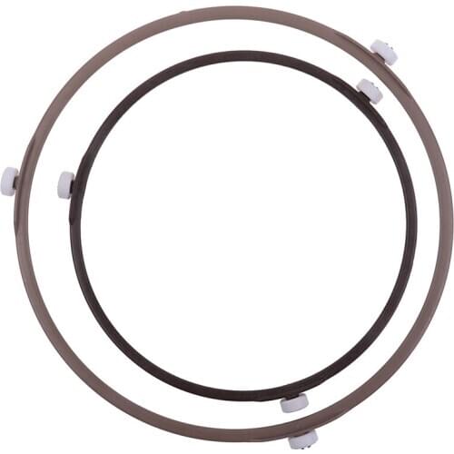 PPS Microwave Oven Turntable Bracket Circle Rotating Ring Support Roller Bracket Glass Base Plate Tray Holder Stand