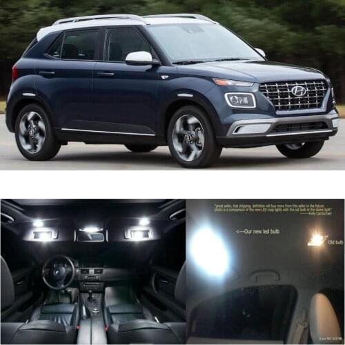 Led interior lights For Hyundai Venue 2020 12pc Led Lights For Cars lighting kit automotive bulbs Canbus