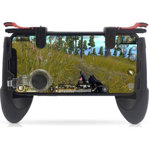 Universal Gamepad for Mobile Phone Android IOS Game Controller Gamepad M24 Shooter Trigger Fire Buttons 5.5-6.4 inches PUBG game